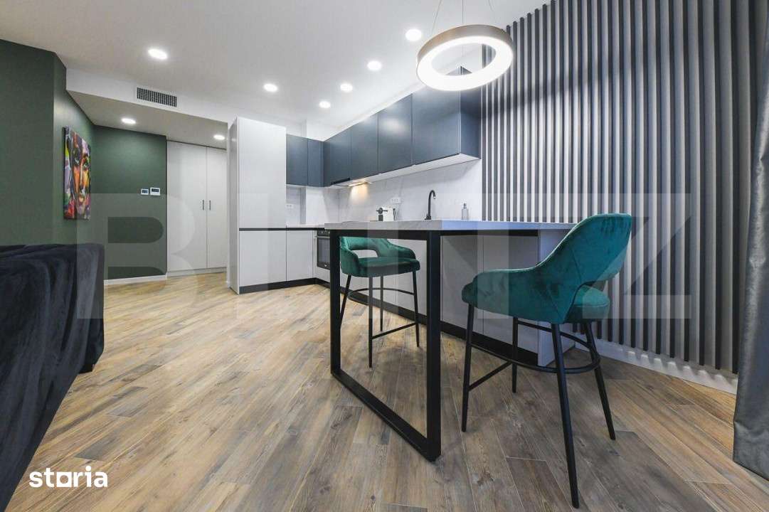 Apartament de 2 camere 58 mp, modern, parcare, zona Umf — fotografia 3