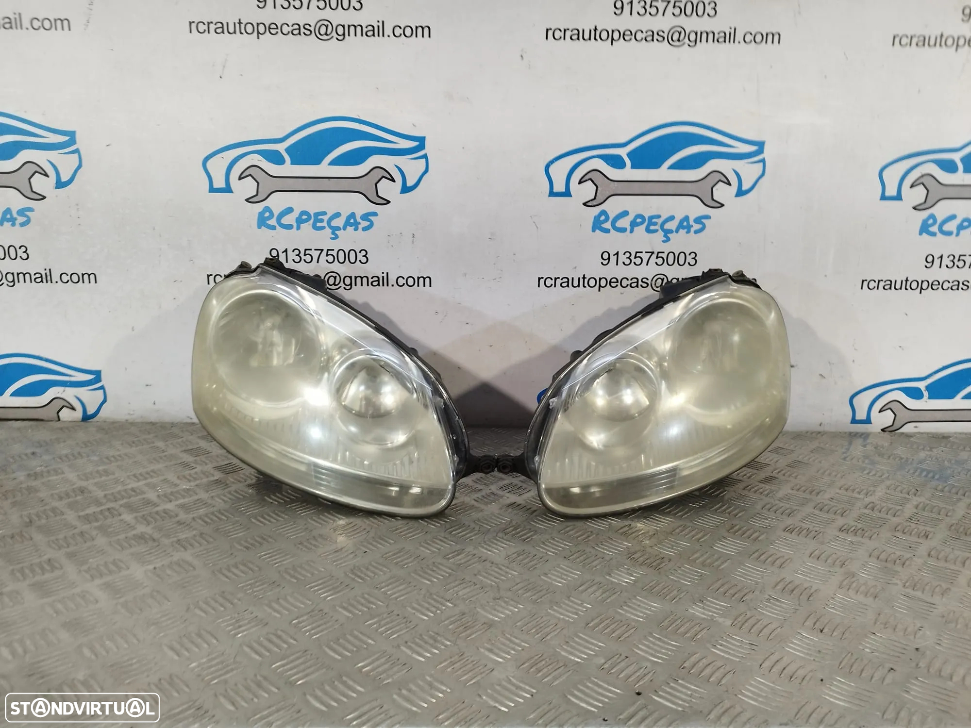 OTICA OTICAS VOLKSWAGEN VW GOLF V 5 MK5 JETTA MK5 11910805 10123320002 VW0364924 OPTICA OPTICAS FAROL FAROIS - 2