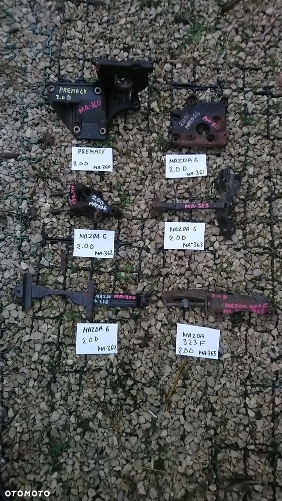 ŁAPY MAZDA NISSAN MITSUBISHI INFINITI - 1