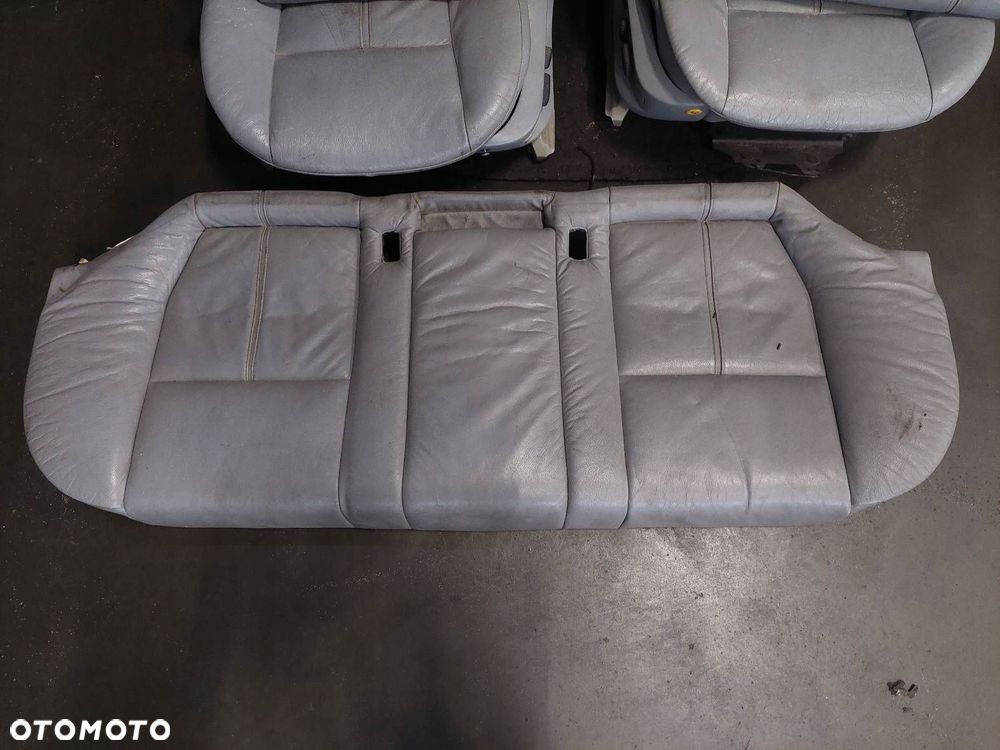 KOMPLET FOTELI PRZÓD + KANAPA TYŁ + BOCZKI BMW E39 LIFT SEDAN ŁAMANE - 6