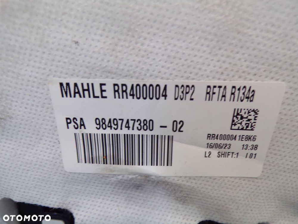 NAGRZEWNICA OPEL MOKKA B 9849747380 - 4