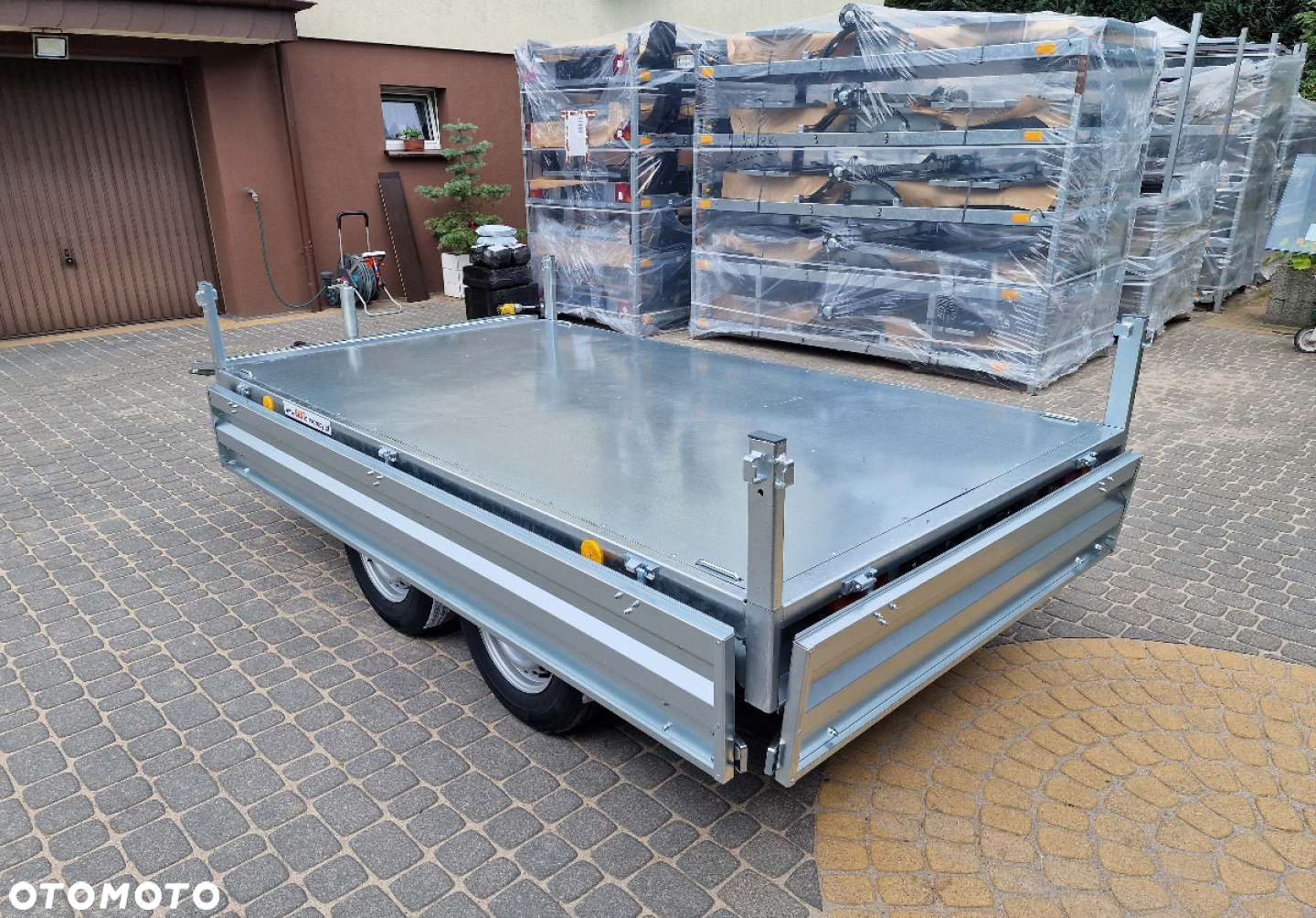 Neptun Neptun Kipper 2 przyczepa dwuosiowa 256 x 148 cm DMC 2 ,7T - 7