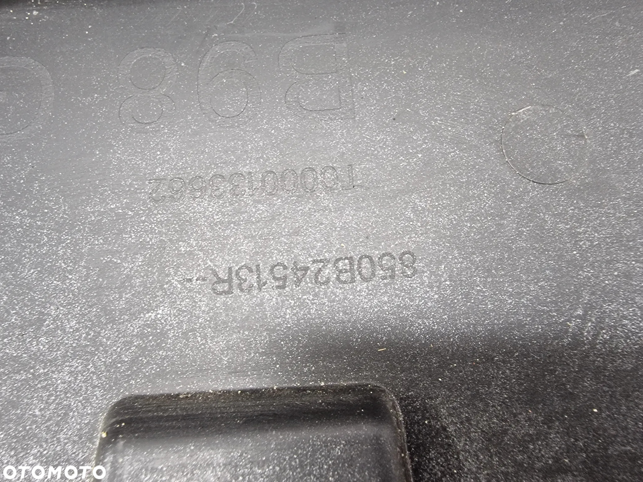 RENAULT CLIO IV GT / GT-LINE 13- DYFUZOR / SPOJLER ZDERZAKA TYLNEGO TYLNIEGO TYŁ , NR 850B24513R , NR AUKCJI DT43 - 11