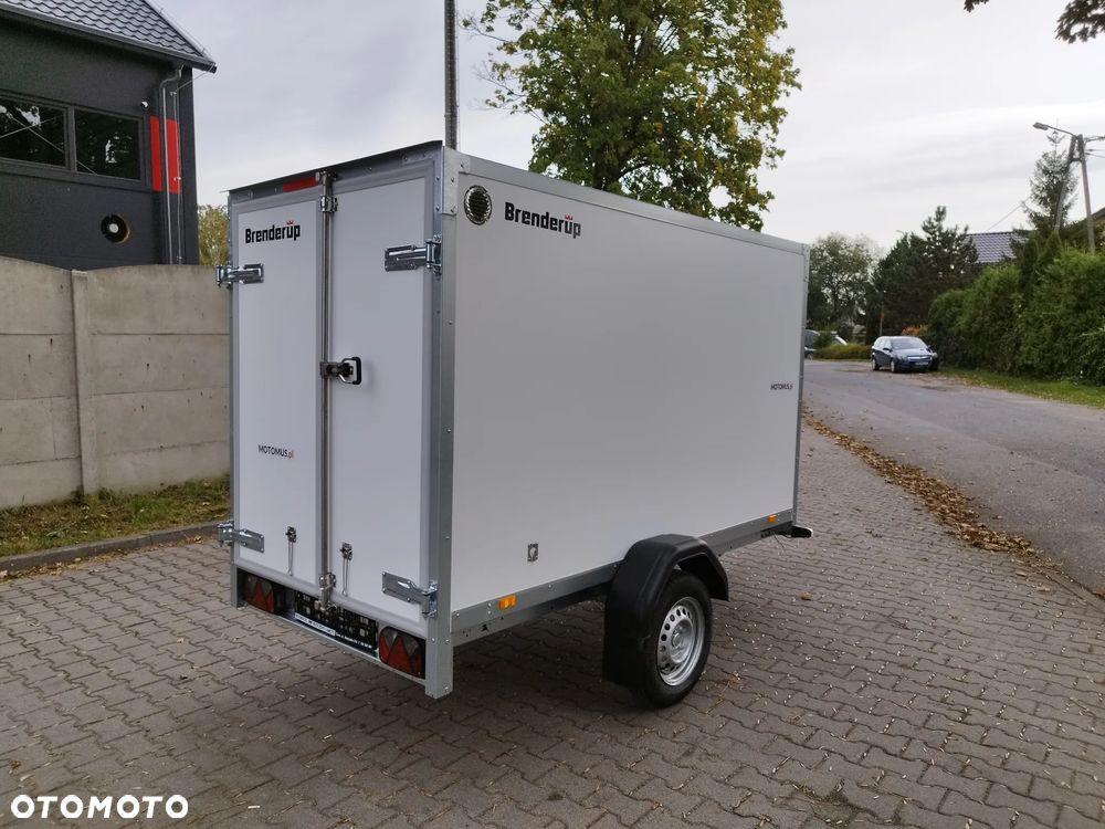 Brenderup Przyczepa Brenderup CD260UB Drzwi lub Rampa kontener 260x130x150 1 oś DMC 750kg - 3