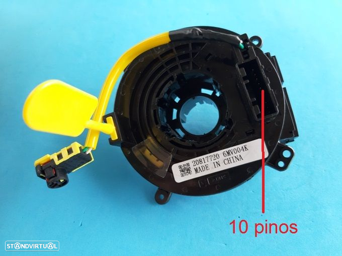 Modulo fita airbag Opel Astra J, Corsa E, Meriva B, Zafira B (20817720)  NOVO - 4