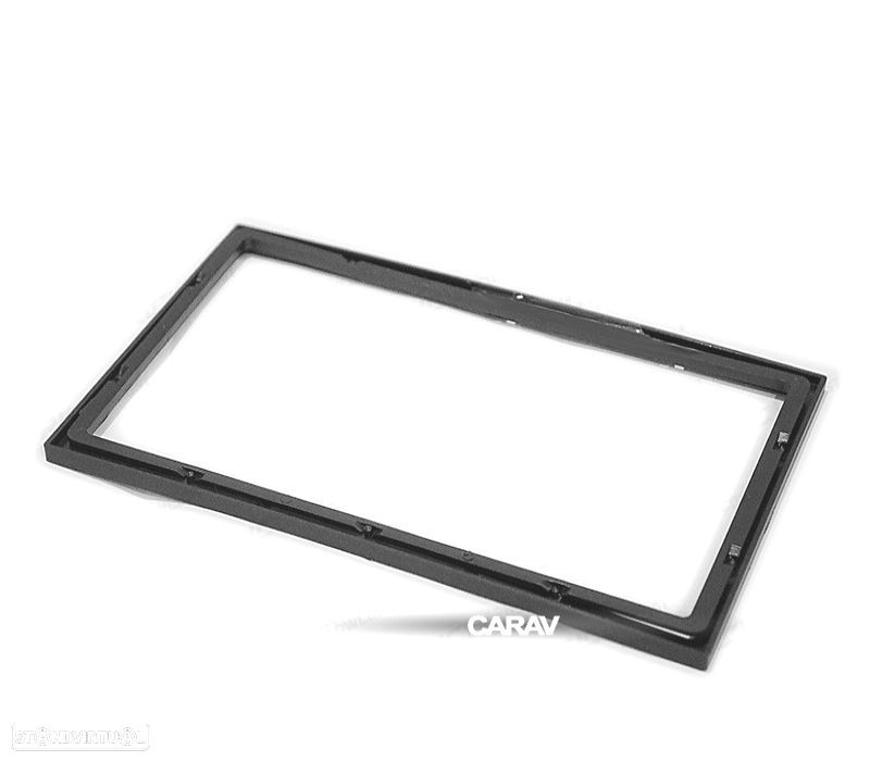 MOLDURA ADAPTADOR PRETO PARA RADIO 2-DIN PARA MERCEDESVW SKODA SEAT VOLVO - 1