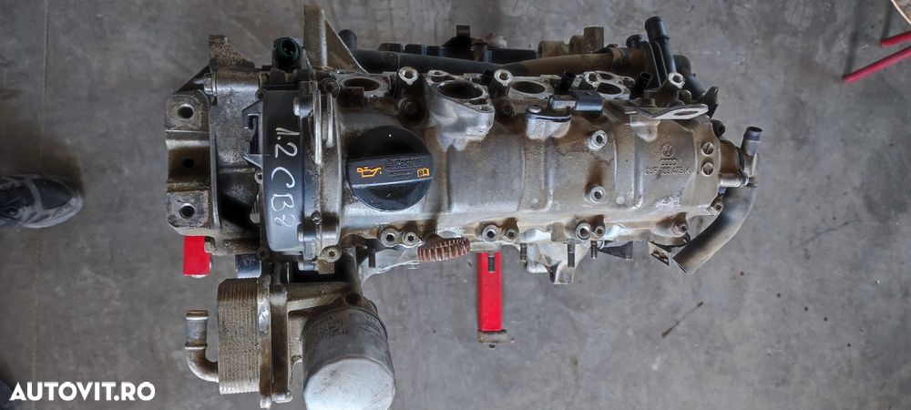 Motor volkswagen vw golf 6 hatchback an 2010 1.2 benzina cod CBZA - 12