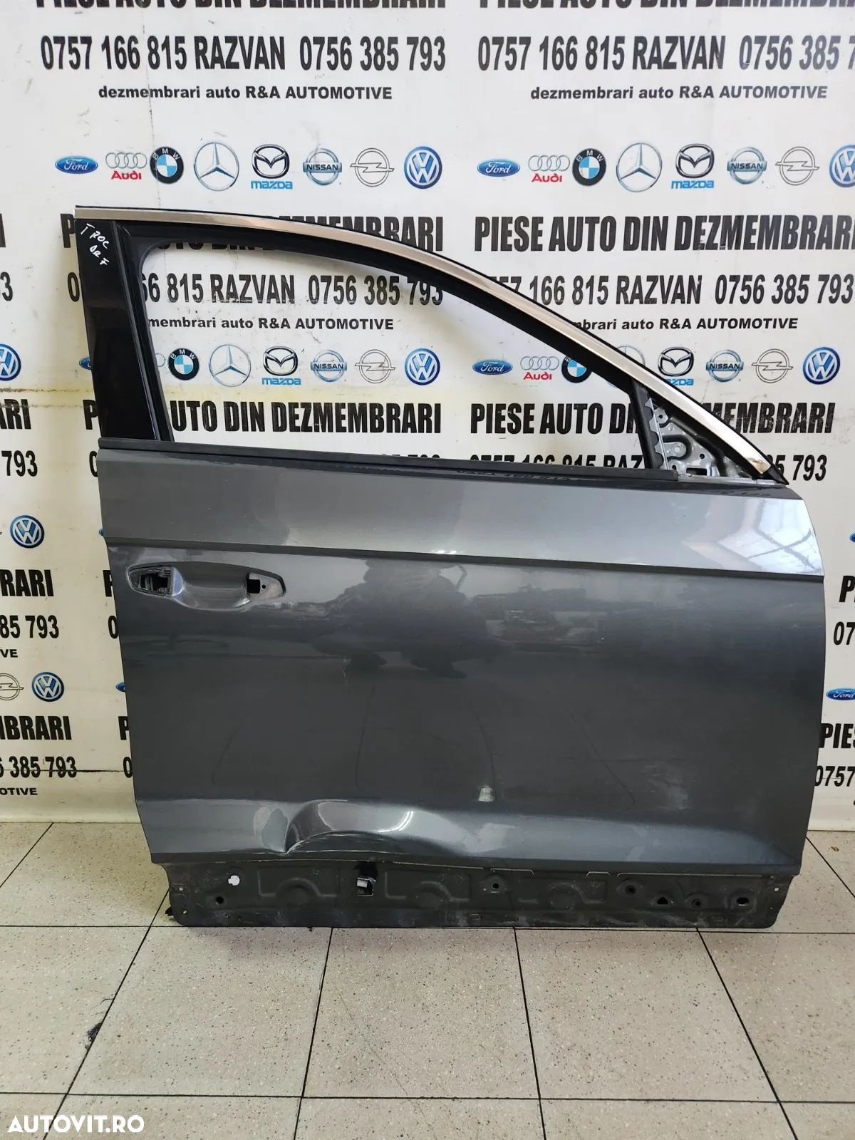 Usa Portiera Dreapta Fata Cu DEFECT Vw T-Roc Dezmembrez Vw T-Roc - Dezmembrari Arad - 1