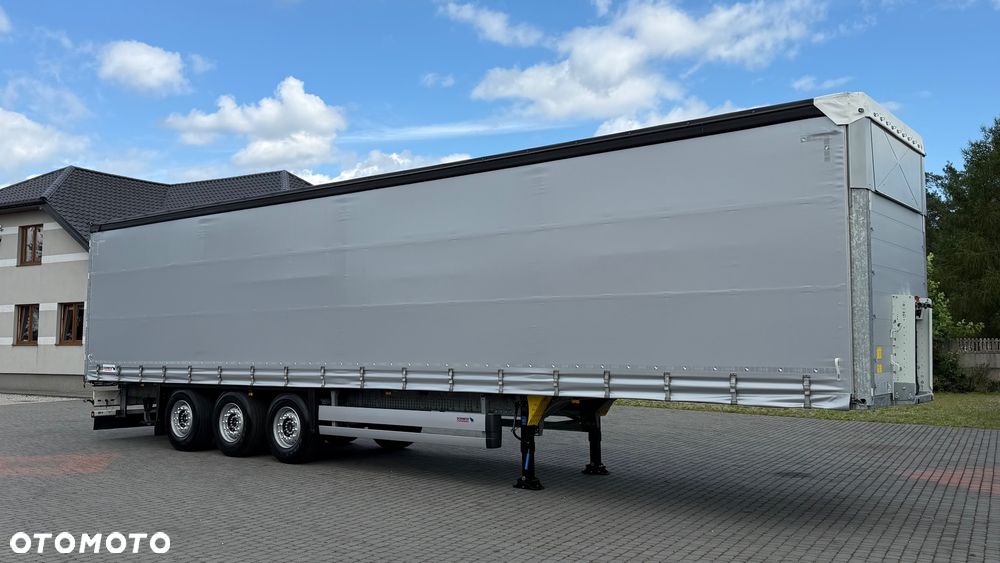 Schmitz Cargobull STANDARD * DACH PODNOSZONY * OŚ PODNOSZONA * RAMA OCYNKOWANA * FIRANKA - 3