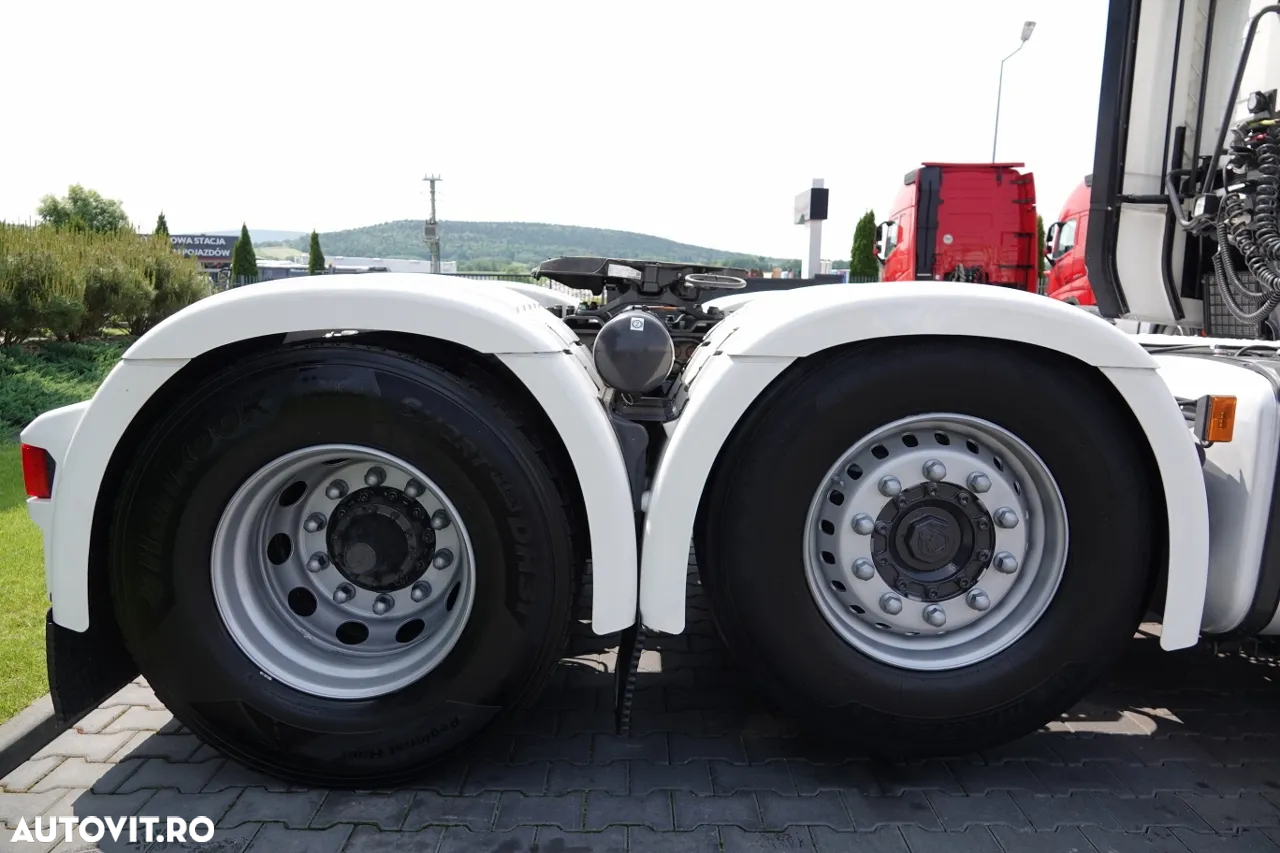 Scania S 500 / 6x2 / PUSHER / RETARDER / I-PARK COOL / FULL AIRMATIC / AXIE DE RIDICAȚIE ȘI DE DIRECȚIE / DMC 70.000 KG / OPTICRUISE + AMBRAYAGE / EURO 6 / CONTRACTUL DE SERVICE - 23