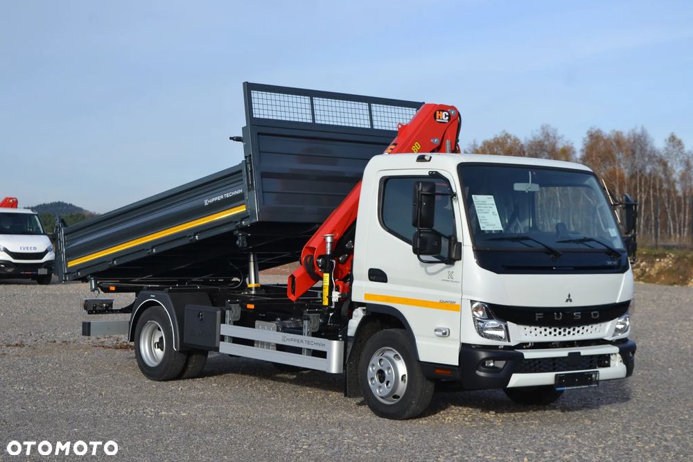 FUSO Canter 9C 7C 6C 4x4 Producent nadwozi Wywrot Kiper Wywrotka HDS Żuraw Fassi - 4