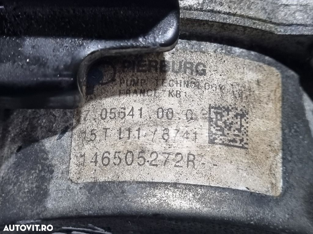 Pompa vacuum Renault Captur 1.5 DCI 2013 - 2017 (1202) 146505272R - 4