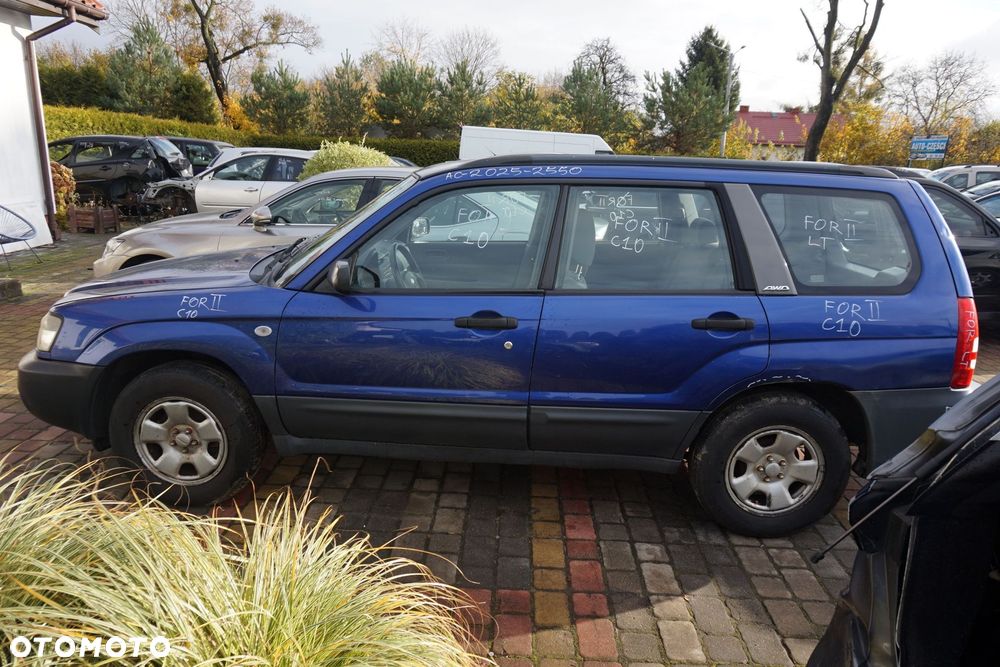 SUBARU FORESTER II SG 2002 2J2 2.0 16V EJ201 125KM TY755 NIEBIESKI na części - 2