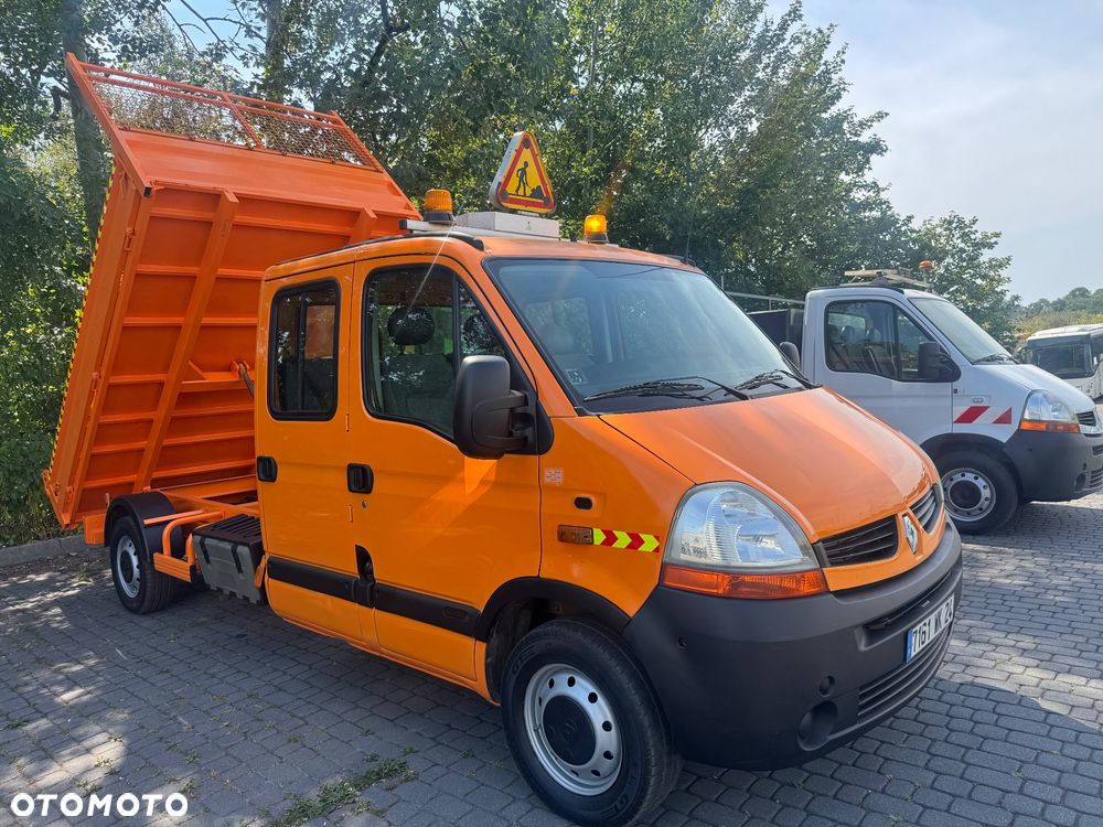Renault Master Wywrotka brygadowka 7 osób doka  2008. 2.5DCi  Kiper I wł. Wywrot - 4
