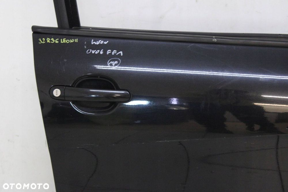 SEAT LEON II 05R- DRZWI PRAWE PRZEDNIE PRAWY PRZÓD LC9Z - 3