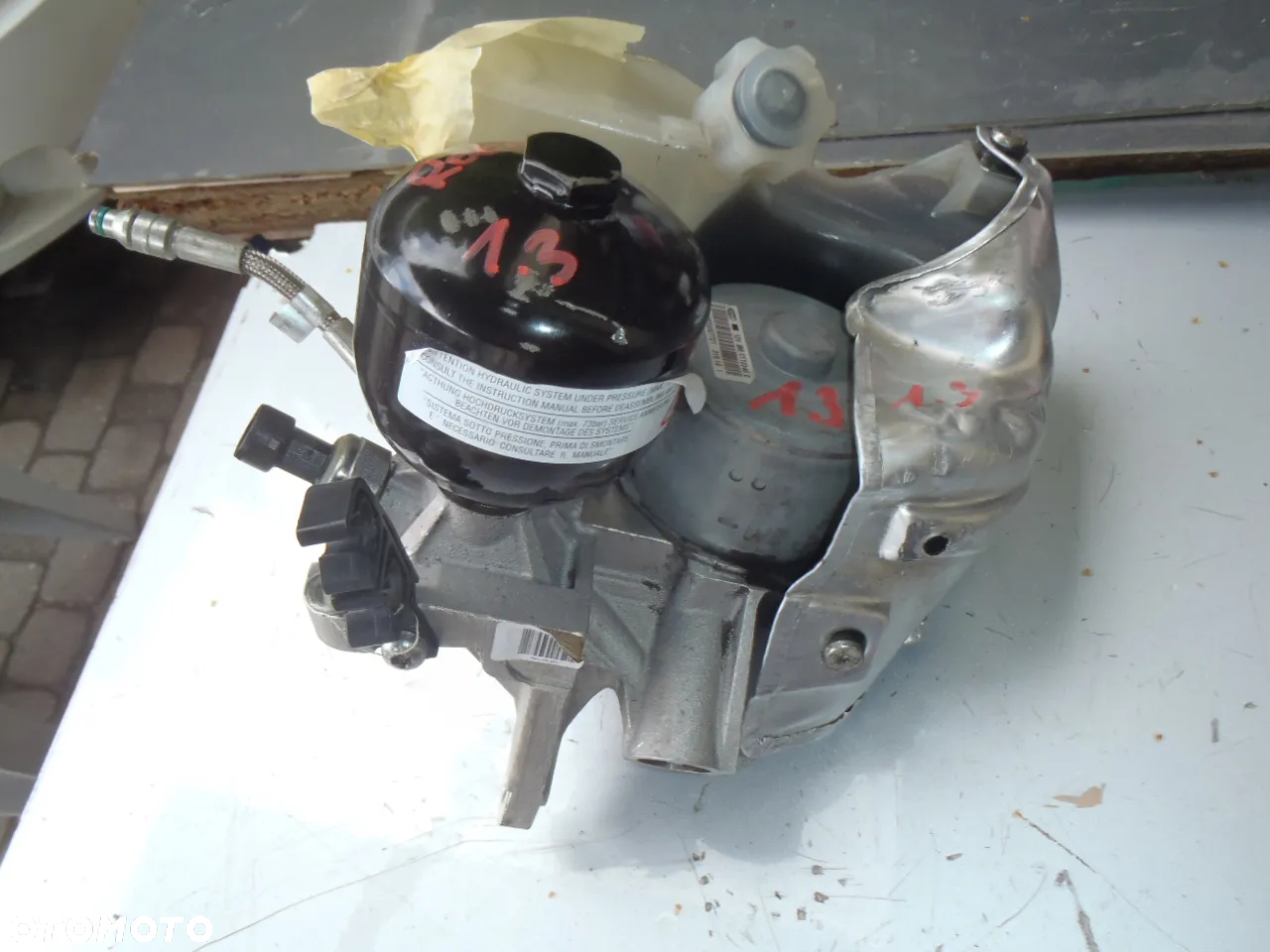 czujnik łożyslo nastawnik widełki uszczelka przewód skrzynia automatyczna automat selespeed dualogic robot automat fiat 500 grande punto evo doblo Qubo fiorino panda mito tipo 600 ducato stilo ypsylon 1.3 - 17