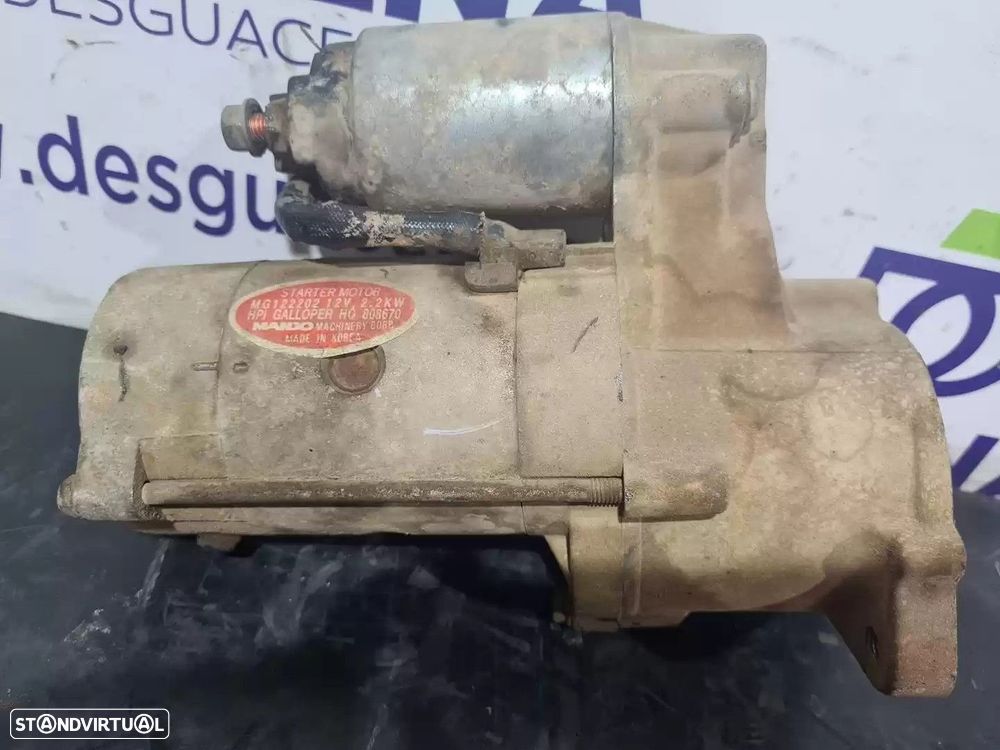 MOTOR ARRANQUE KIA PREGIO FURGÃO 1997 -MG122202 - 4