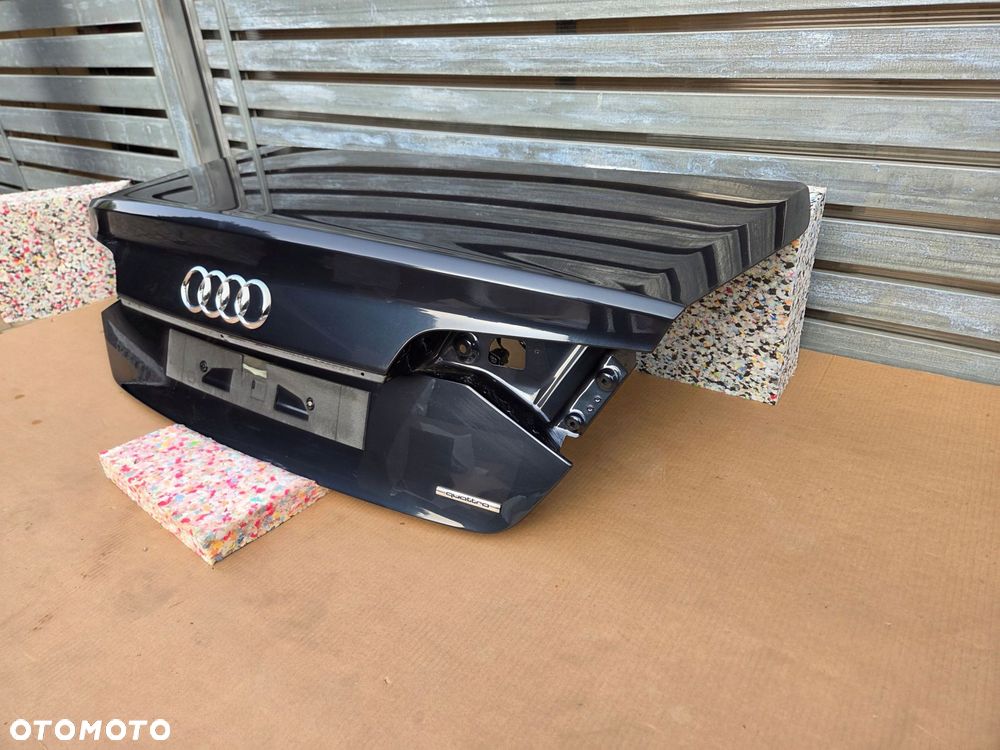 audi a8 d4 lift lx5r klapa tł tylna bagażnika oryginał w kolor - 3