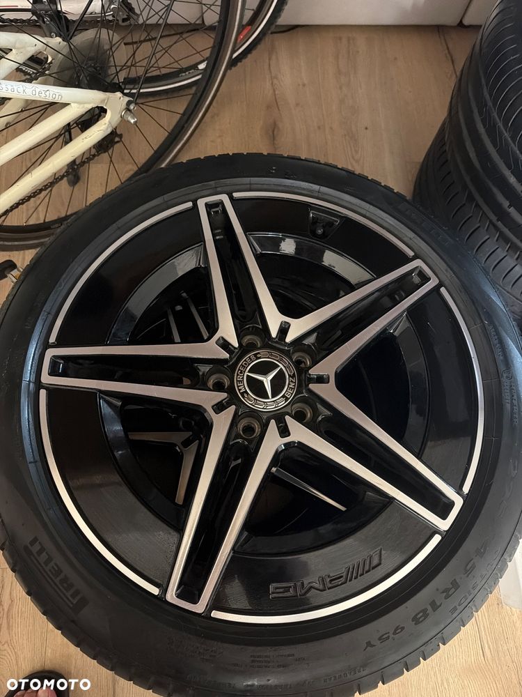 Mercedes W206 A206 AMG 18” – komplet nowych felg +  nowe opony Pirelli - 1
