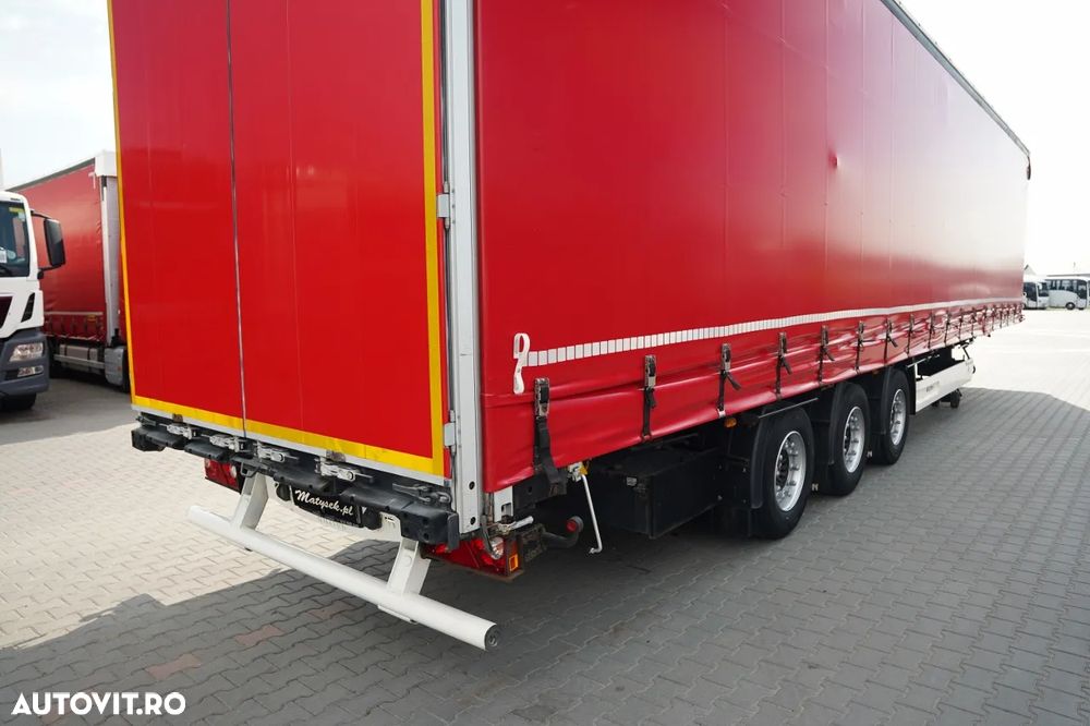 Wielton CORTINĂ WIELTON / MEGA / ACOPERIȘ CULISANT / SISTEM BDE - STALPINI CULISANTI / SAF - 13