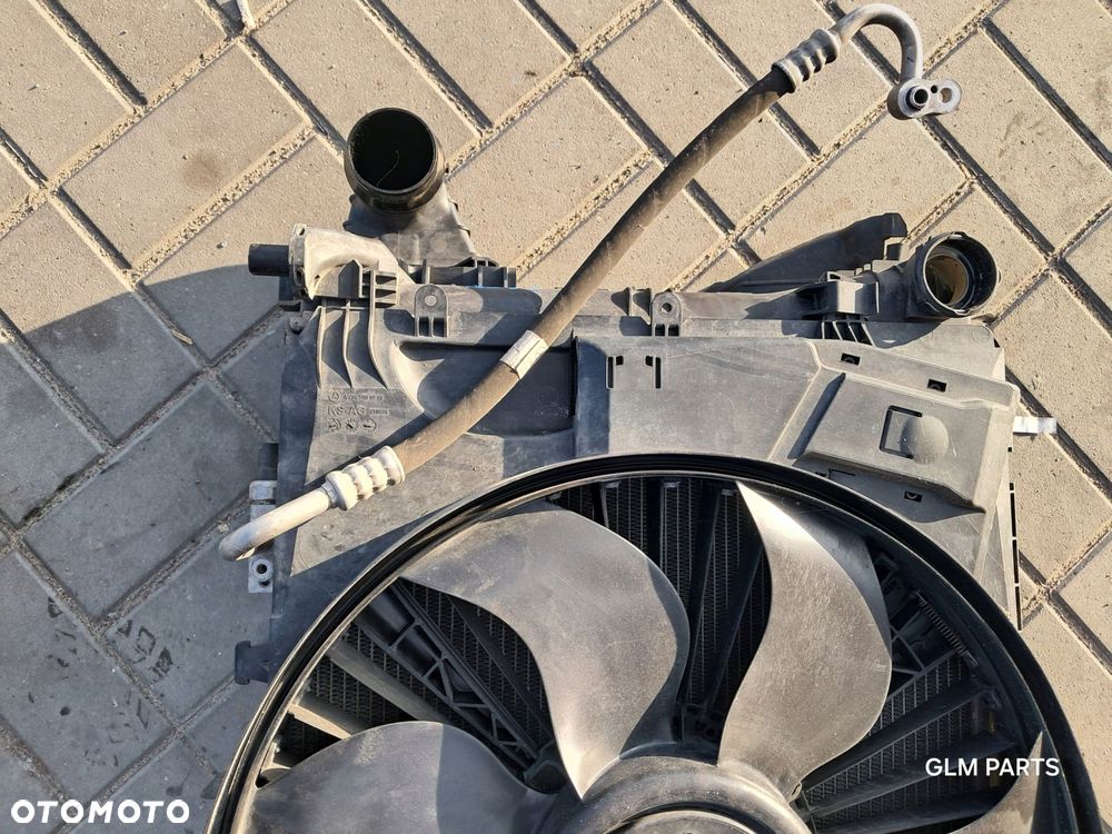 mercedes w204 2.2 cdi pas przedni chłodnice wentylator intercooler komplet - 6