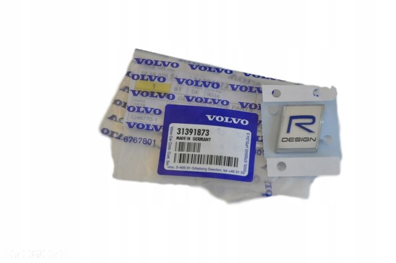 VOLVO XC90 II R-DESIGN emblemat na tylna klape OE - 3