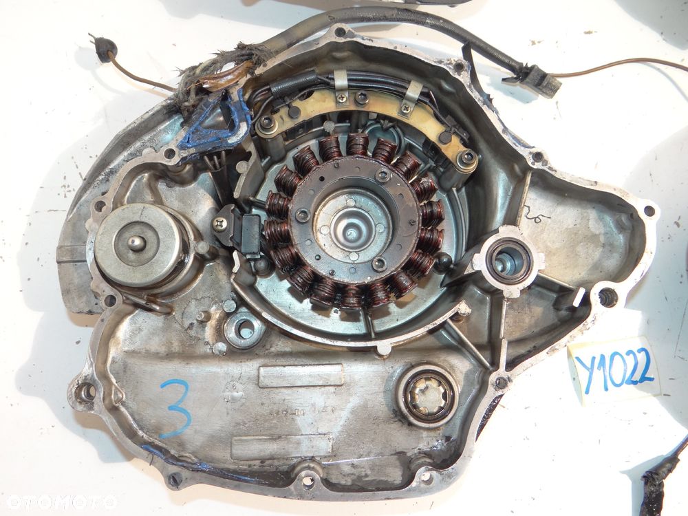 Yamaha XV 750 920 SE uzwojenie prądnicy alternatora + pokrywa dekiel silnika Y1022 - 6