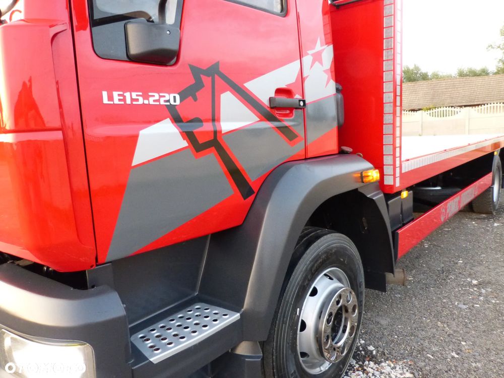MAN LE 15.220 POMOC DROGOWA / AUTOLAWETA / SPECJALNY / DMC 15 T / ŁAD. 9000 KG / BLOKADA MOSTU - 23