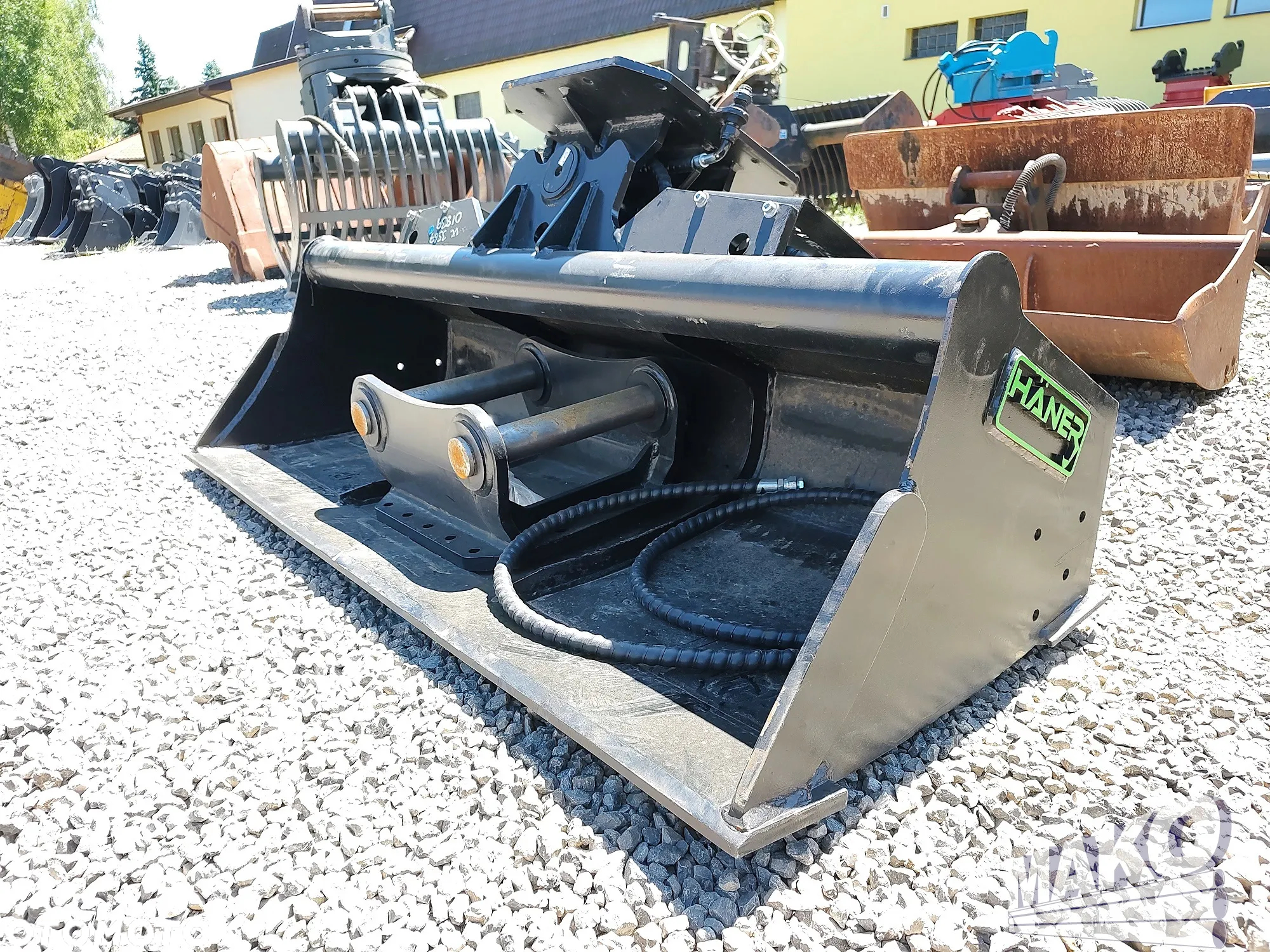 NOWA Łyżka skarpowa hydrauliczna Haner 177cm do koparki Miller fi 60 - 3