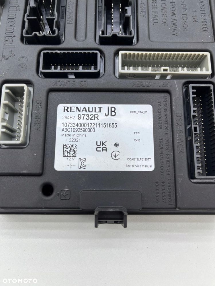 DACIA LOGAN III MODUŁ STEROWNIK KOMFORTU BCM 284B29732R - 2