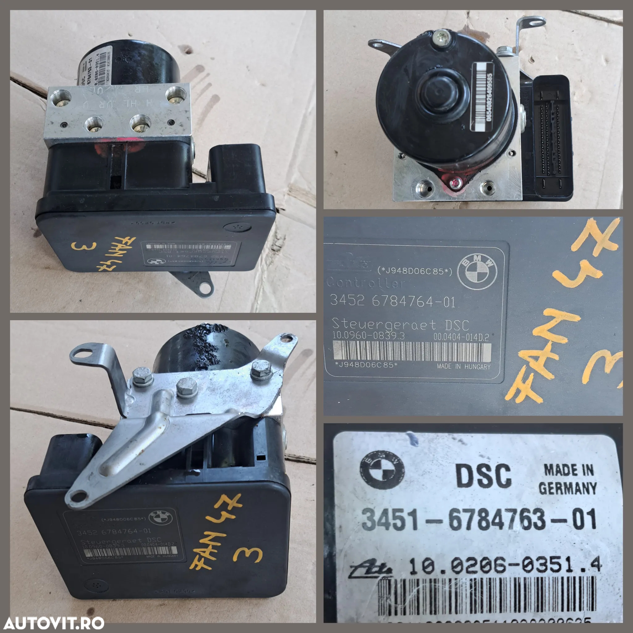 Modul pompa ABS DSC BMW 330i 320d 116d 118i - 4