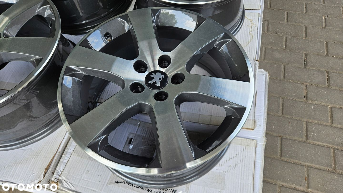 Alu Felgi Peugeot 508 308 407 607 17 5X108 7,5j et45 Partner - 4