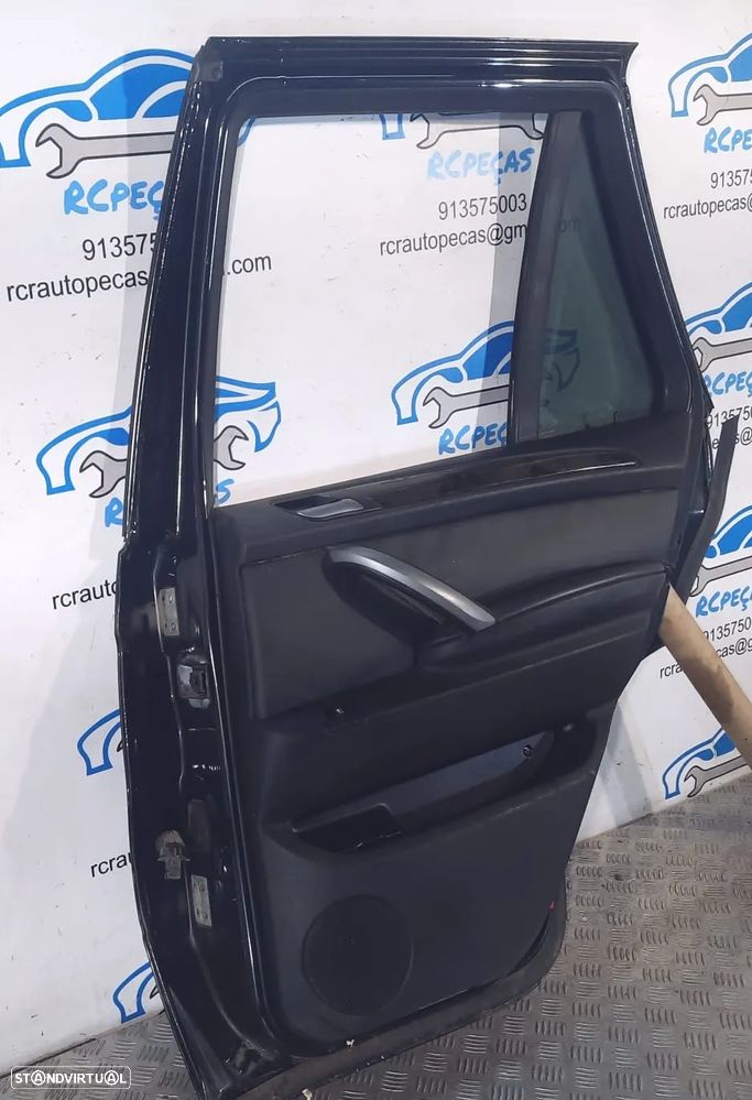 PORTA PORTAS TRASEIRA TRÁS DIREITA BMW X5 E53 41528256828 FECHO ELEVADOR MOTOR PUXADOR VIDRO RETROVISOR RETROVISORES - 6