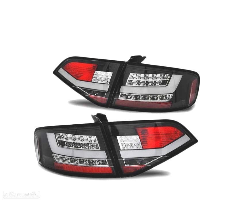 FAROLINS TRASEIROS LED PARA AUDI A4 B8 SEDAN 08-11 - 2