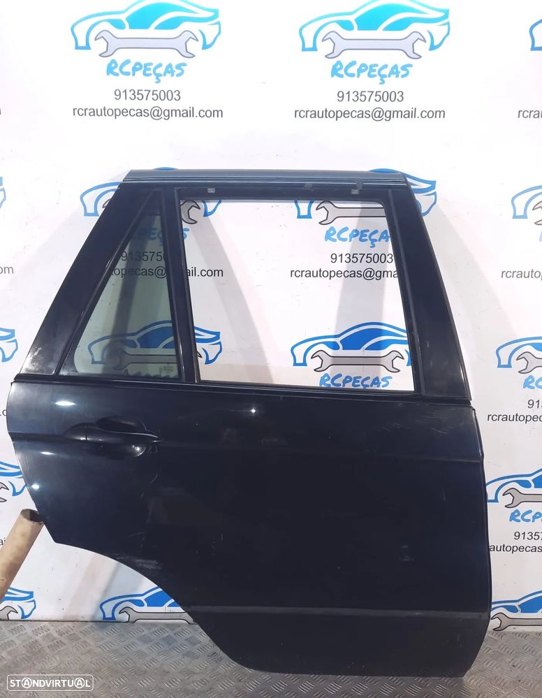 PORTA PORTAS TRASEIRA TRÁS DIREITA BMW X5 E53 41528256828 FECHO ELEVADOR MOTOR PUXADOR VIDRO RETROVISOR RETROVISORES - 1