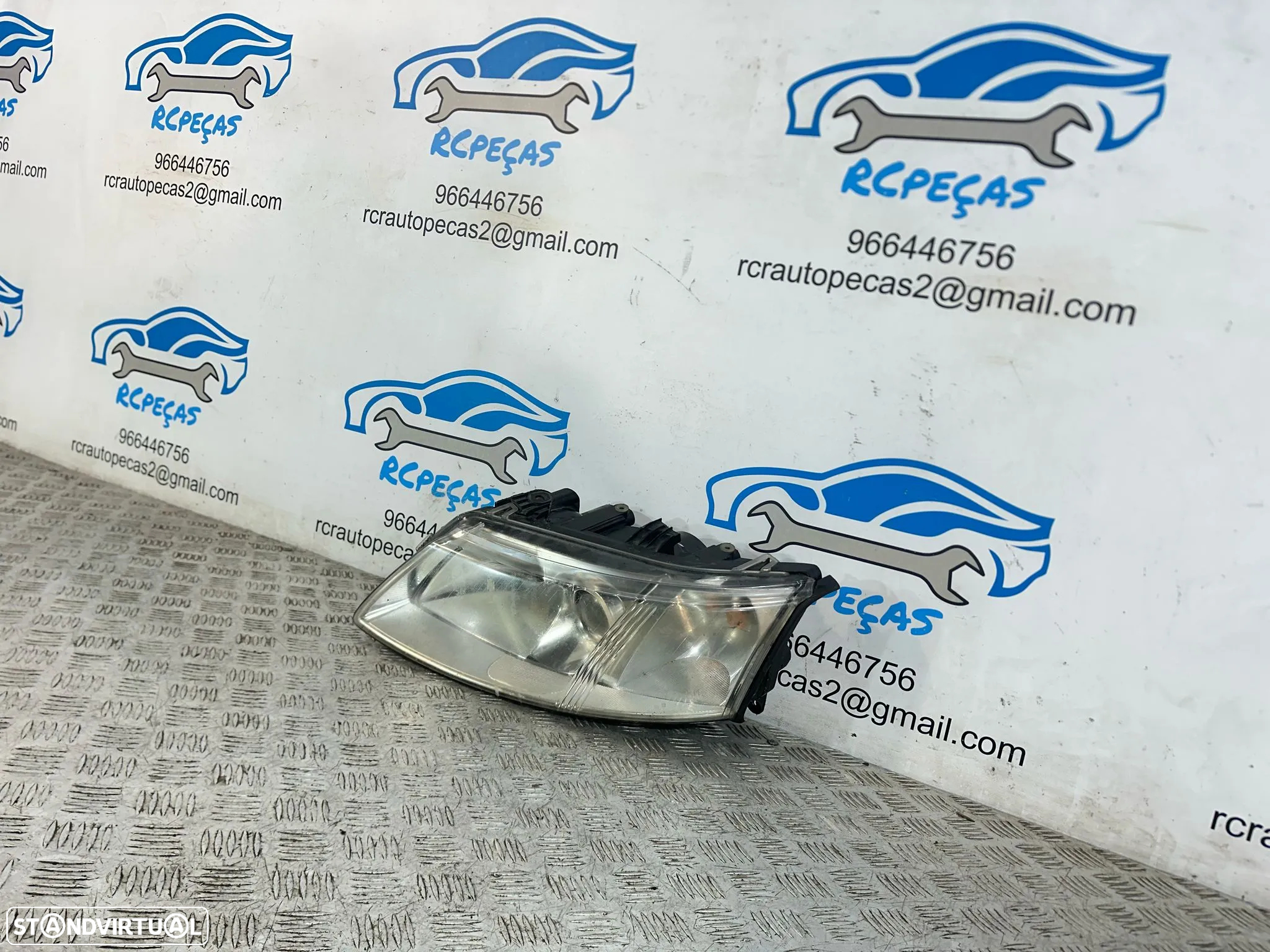 .Conjunto Oticas Farois Frontal Frente Esquerda Direita Saab 93 9-3 YS3F 2002 - 2012 - 12