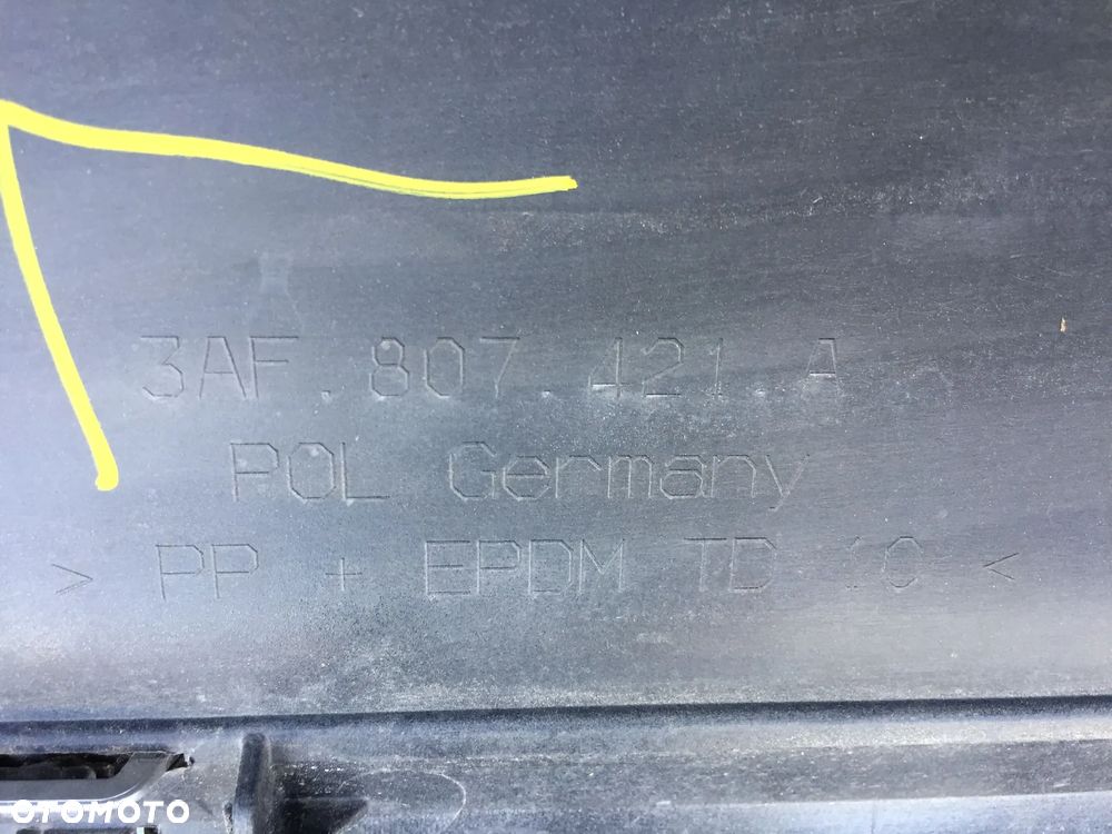 VW PASSAT B7 KOMBI HIGHLINE 2010- ZDERZAK TYLNY TYŁ - 11