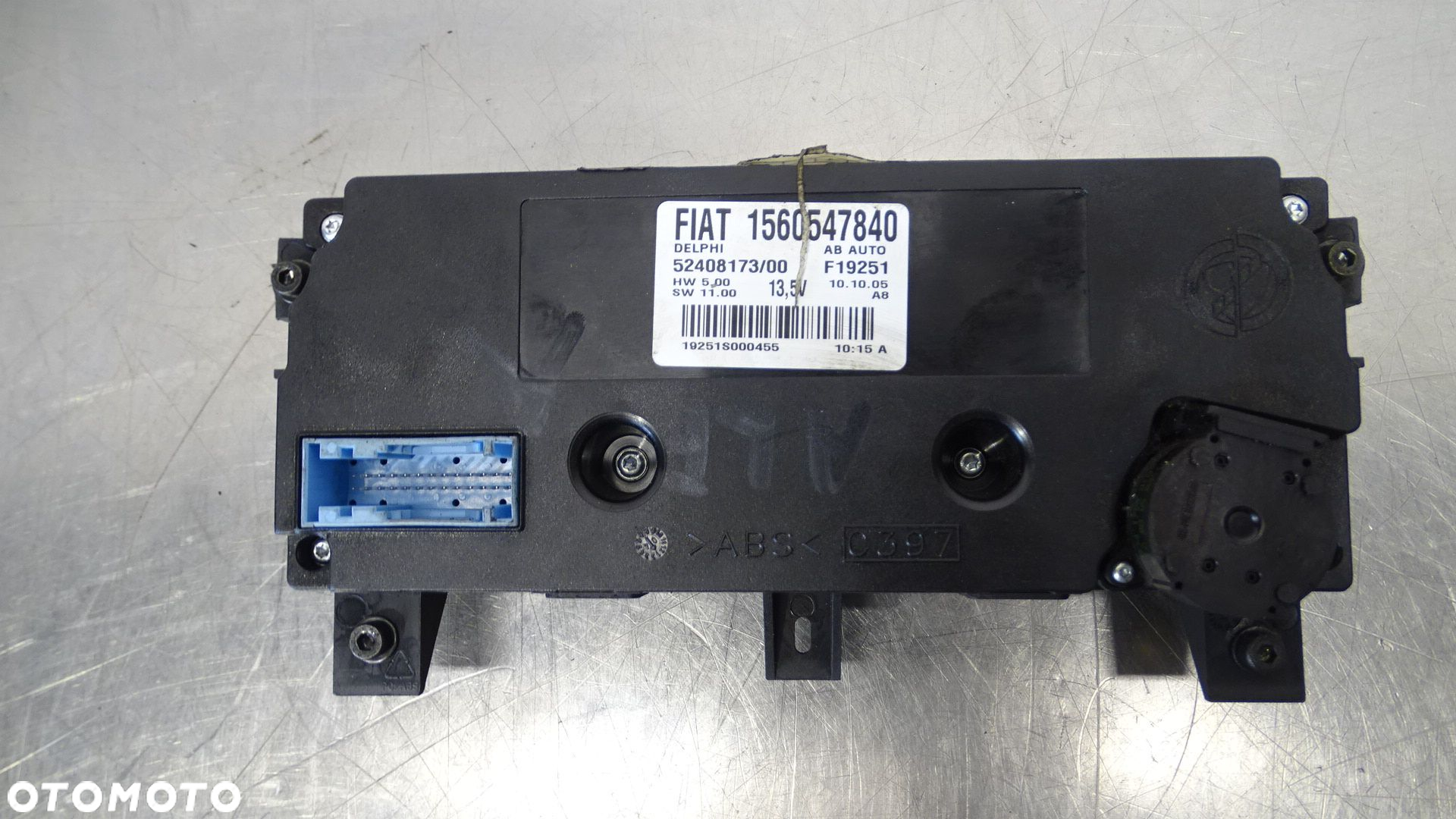 PANEL STEROWANIA NAWIEWU KLIMATYZACJI ALFA ROMEO 159 JTDM 1560547840 - 4