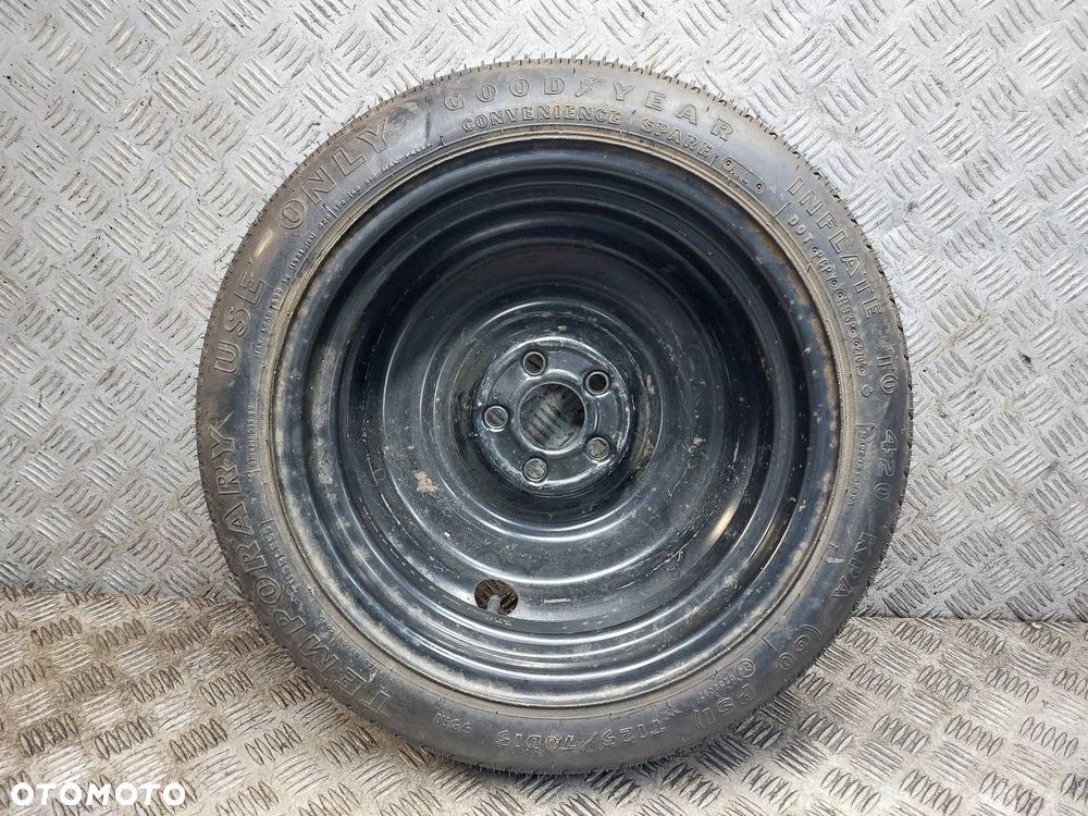 KOŁO DOJAZDÓWKA 5X100 4Jx15 ET26 FI57,1 125/70R15 CHRYSLER SEBRING II - 4