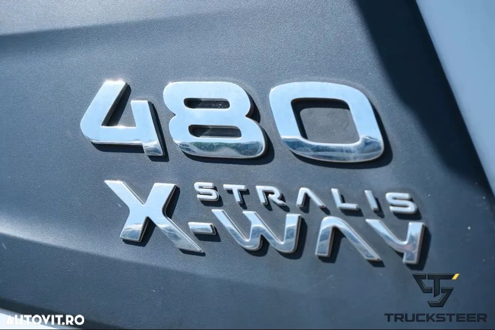Iveco X-Way 480 | E6 | 8x4 | HARDOX | Schmitz 18m3 - 13