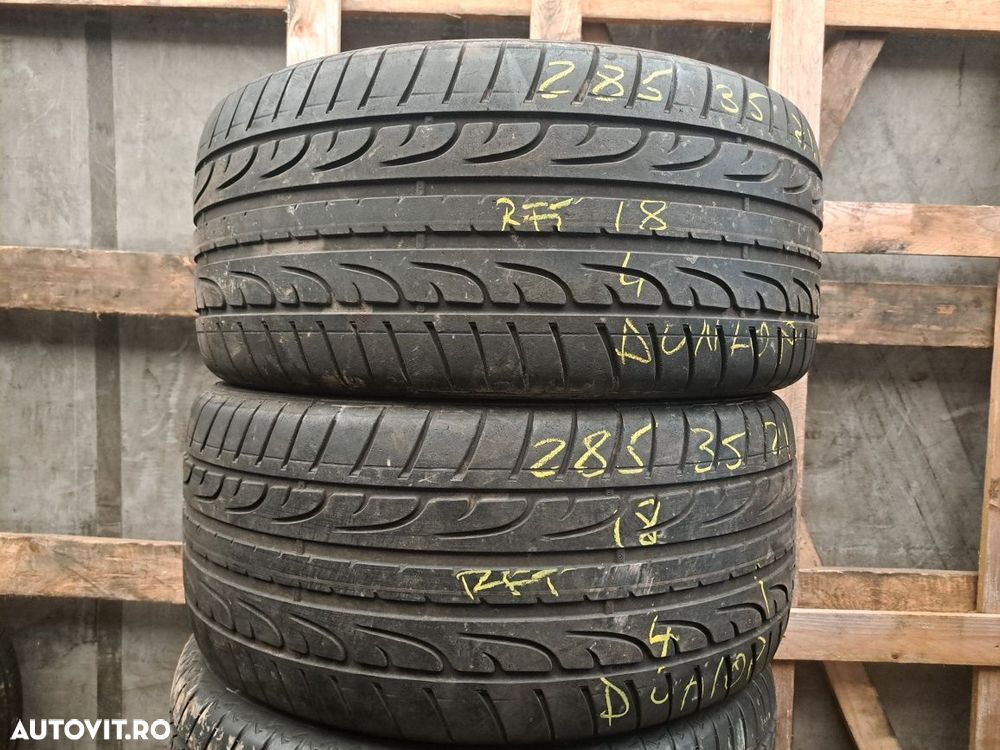2 anvelope 285/35 R21 Dunlop runflat - 1