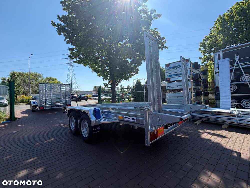 Niewiadów Przyczepa do przewozu sprzętu budowlanego Niewiadów K3535 Najazdy 355x185 cm 2 osie DMC 3500kg pod minikoparke walec dostawa pod dom - 14