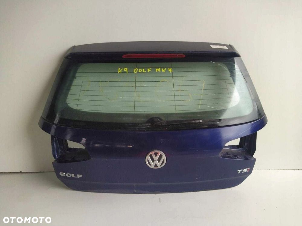 KLAPA BAGAŻNIKA TYLNA VW GOLF VII 12-20 - 2