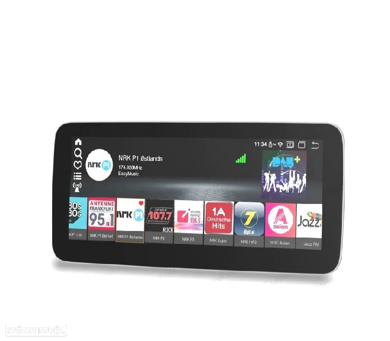 AUTO RÁDIO GPS ANDROID 13 MERCEDES CLASE A W176 CLA C117 GLA X156 16-18 NTG 5.1 5.2 - 5