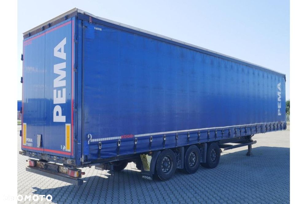 Inny Kögel Trailer Curtainsider Lifting + Sliding Roof Mega - 13