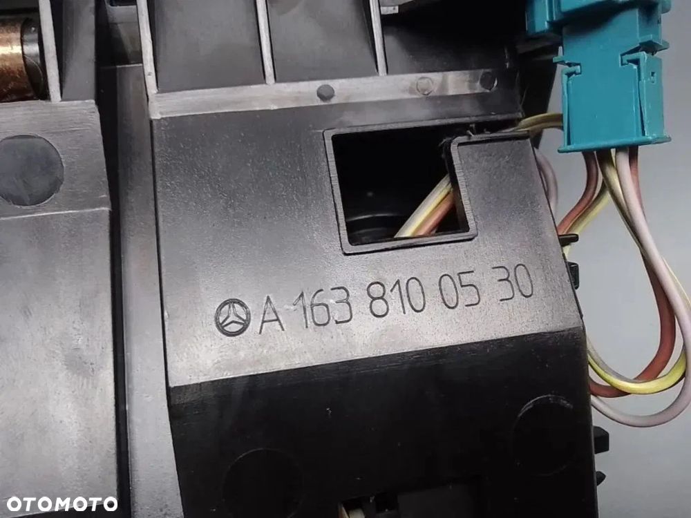 popielniczka kokpitu dekor drewno mercedes ml w163 lift a1638100530 - 3