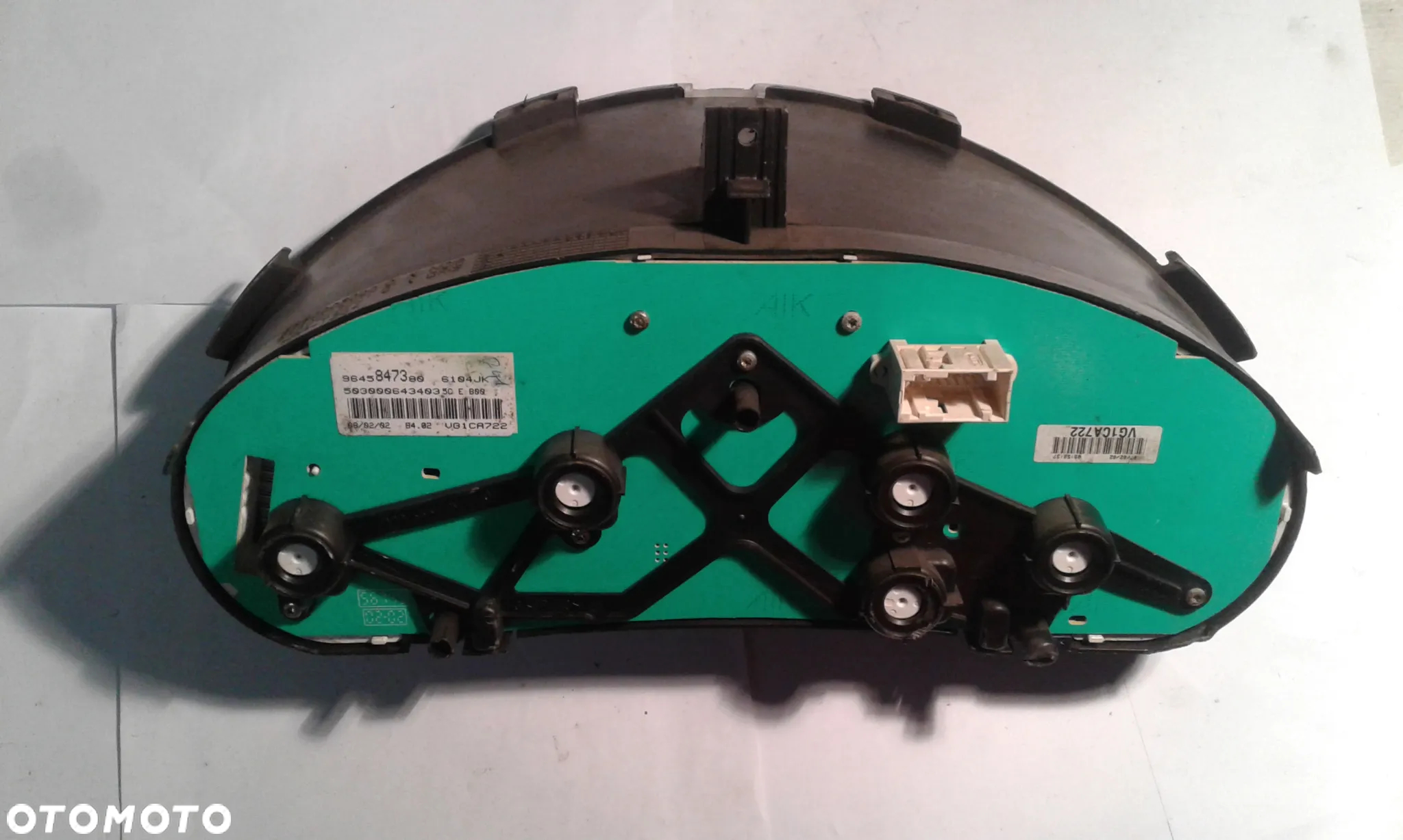 PEUGEOT 206 LIFT LICZNIK ZEGARY EU 9645847380 - 2