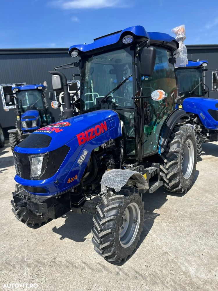 Bizon Tractor Bizon EUROTEK 504 EURO V cu carte RAR + Plug și Freză - 3