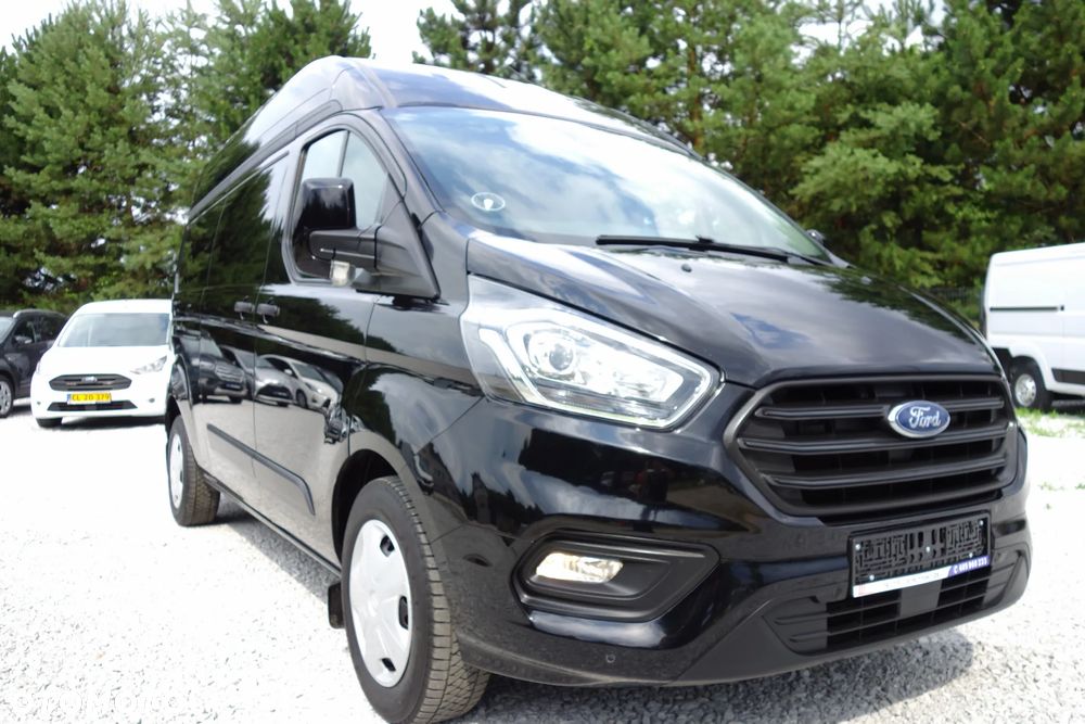 Ford Transit  Custom Automat 2.0 Ecoblue 130 KM Klima Webasto  2 x Drzwi Boczne - 25