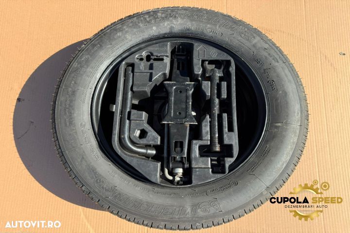 Kit roata rezerva (cric cheie suport )195/65/R15 Renault Clio 4 [face - 1